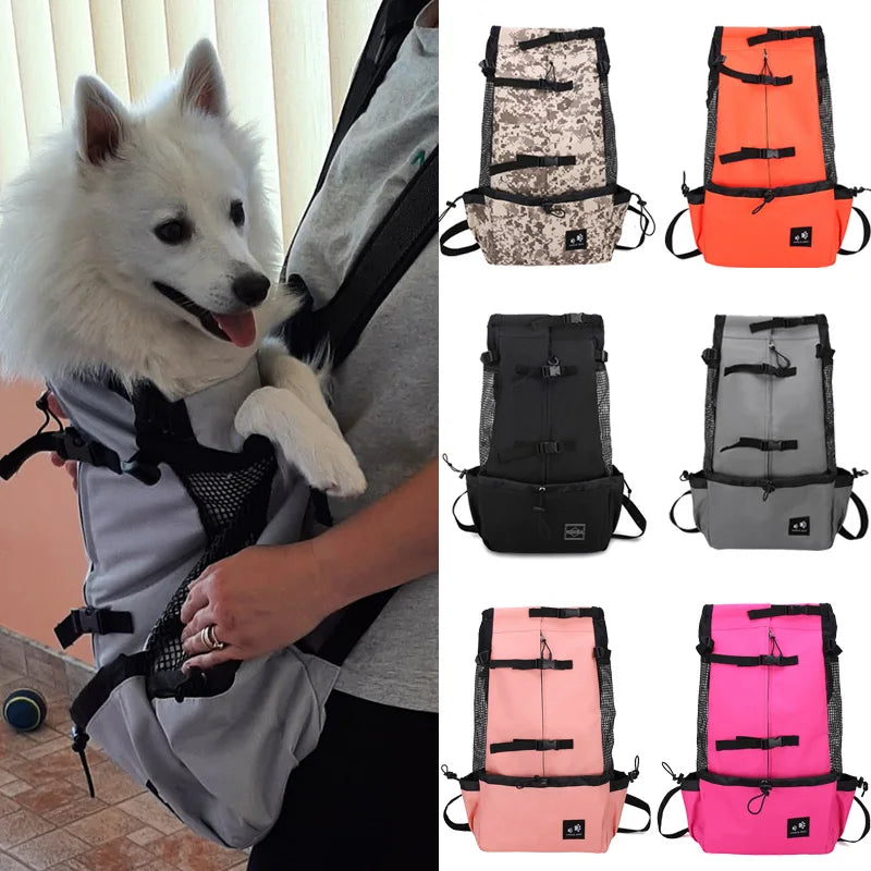 Eco-Friendly Strong Nylon Outdoor Travel High Quality Breathable Cycling Backpack Pet Carrier