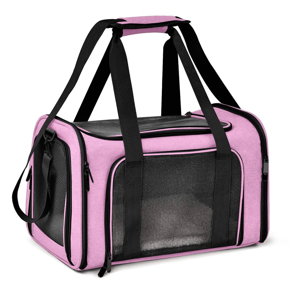 Eco-Friendly Soft Side Backpack Outgoing Travel Bag Pet Carrier