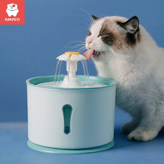 2.4L Pet Cat Drinking Water Fountain Dispenser
