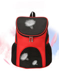 Load image into Gallery viewer, Eco-Friendly Portable Foldable Mesh Backpack Breathable Double Shoulder Bag Pet Carrier
