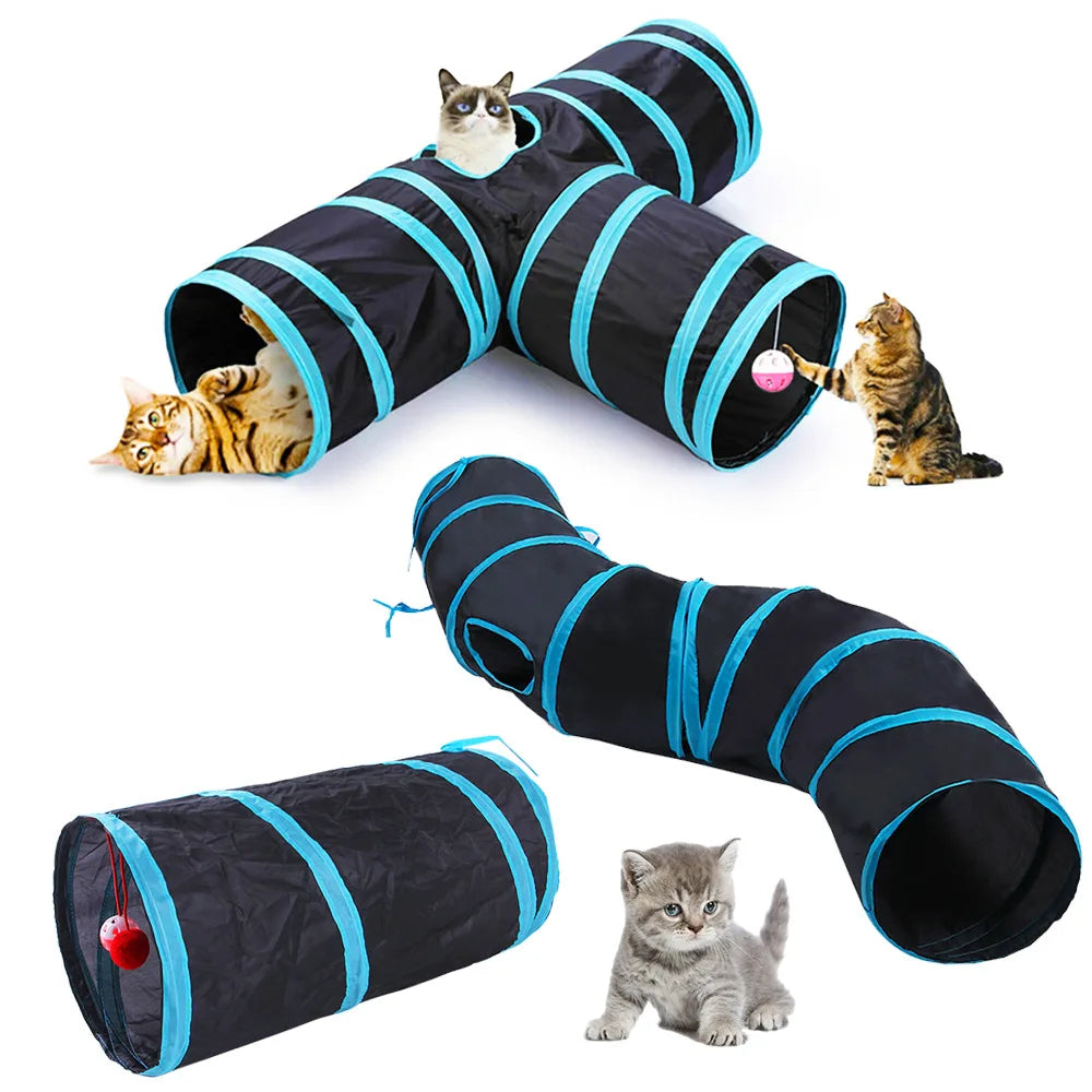 Play Tunnel Foldable Cat Tunnel