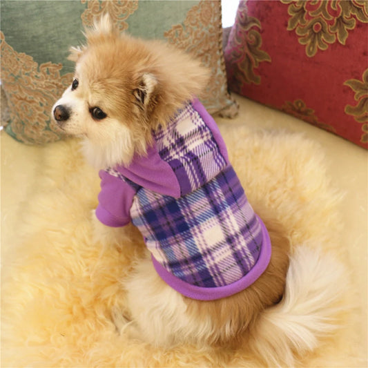 Eco-Friendly Comfort Winter Dog Hoodie Warm Pet Clothing