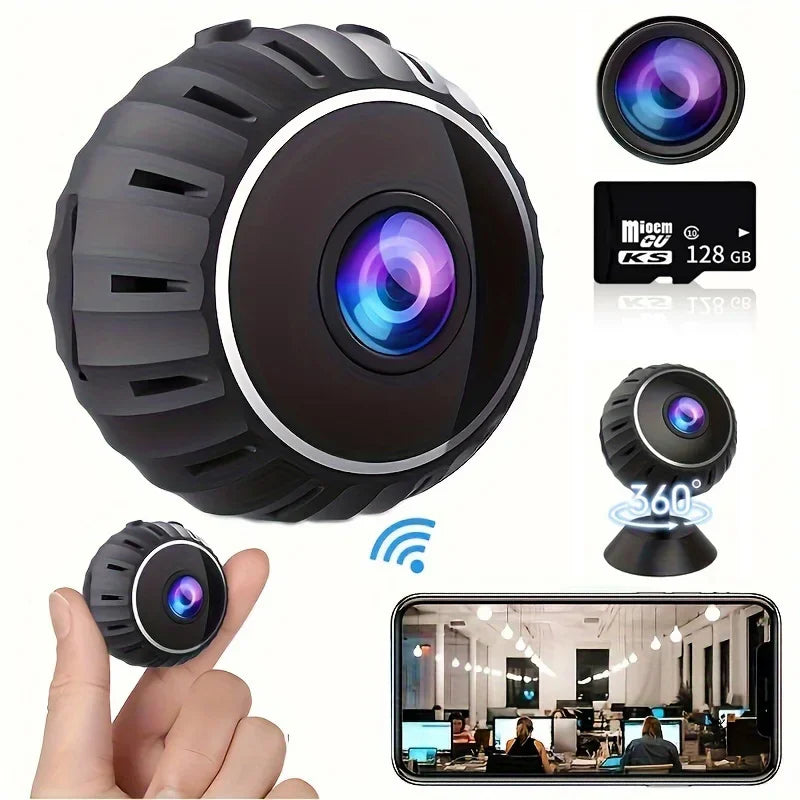 ידידותית לסביבה 1080P אלחוטי Wi-Fi 4k HD מצלמה קטנה לראיית לילה מצלמה לחיות מחמד