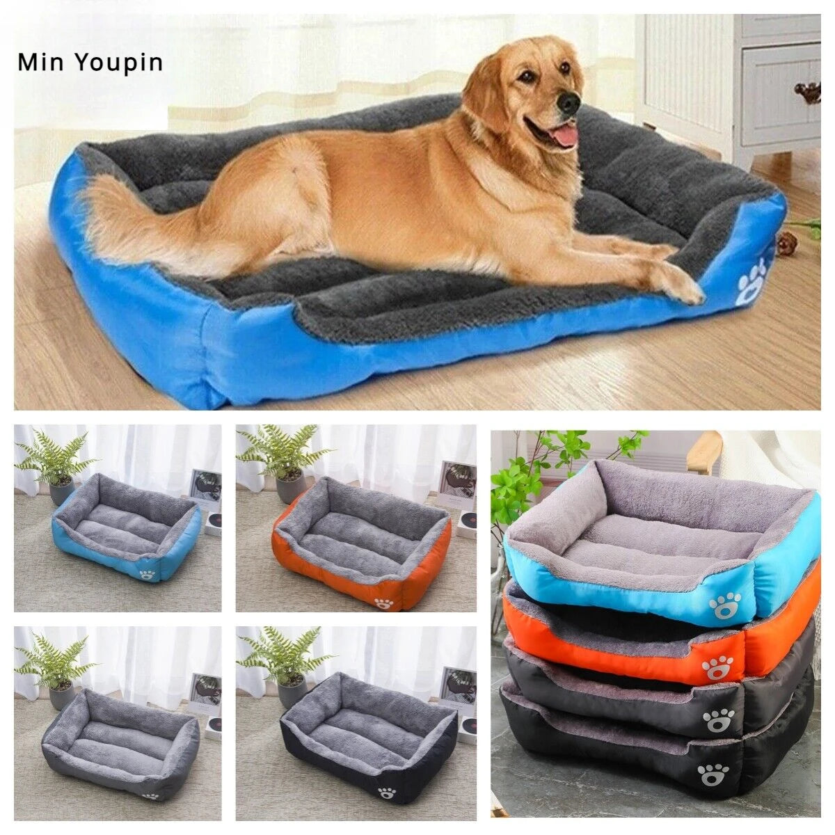 Super Warm Soft Cotton Pet Bed