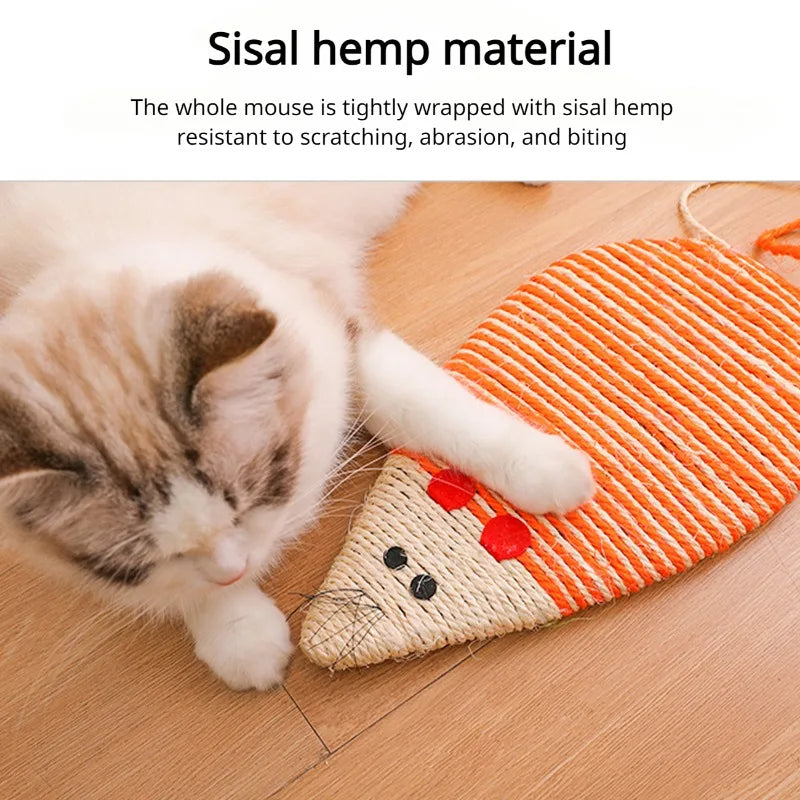 Mouse Sisal Hemp Cats Claw Pad