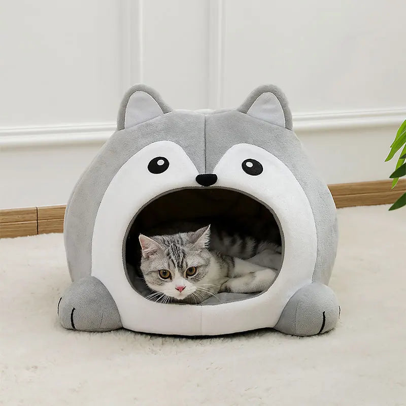 Very Cute And Soft Basket Lounger Cushion Cave Pet Mat