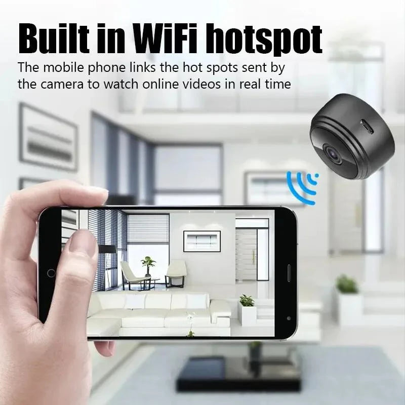 ידידותית לסביבה A9 WiFi Mini Wireless מקליט וידאו מקליט קול ניטור אבטחה מצלמה חכמה לחיות מחמד