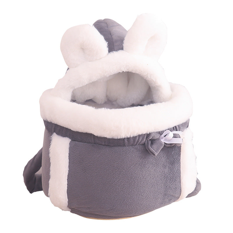 Eco-Friendly Outdoor Travel Winter Warm Carrying Bag Small Pet Carrier