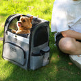 Load image into Gallery viewer, Eco-Friendly Double Shoulder Backpack Sturdy Frame Breathable Foldable Travel Set Pet Carrier
