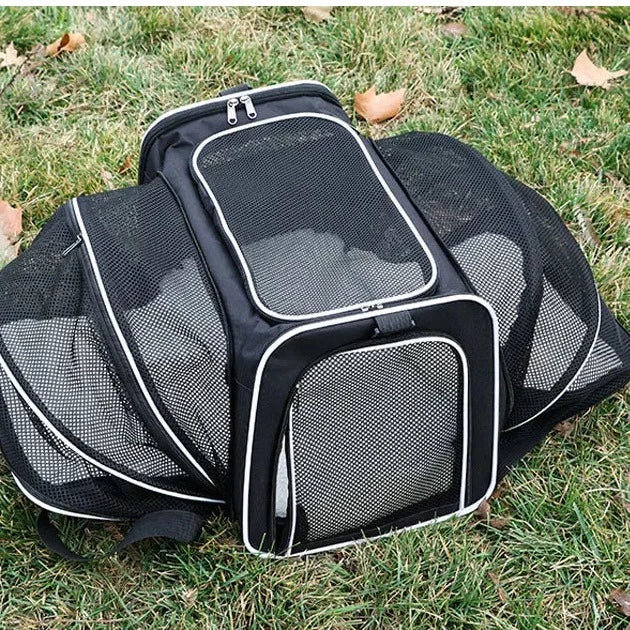 Eco-Friendly Comfort Portable Breathable Foldable Outdoor Travel Pet Carrier Bag