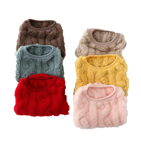 Eco-Friendly Warm Sweater Fleece Hoodie Pet Clothing