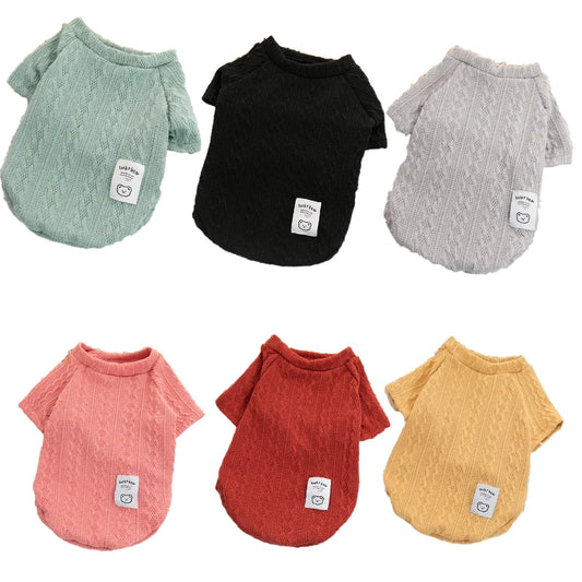 Eco-Friendly Winter Sweater Warm Comfort Small Pet Clothing