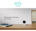 טען תמונה למציג הגלריה, ידידותית לסביבה Eufy Security Solo Indoor C24 IP Wi-Fi 2K דו כיווני אודיו ראיית לילה מצלמת חיות מחמד
