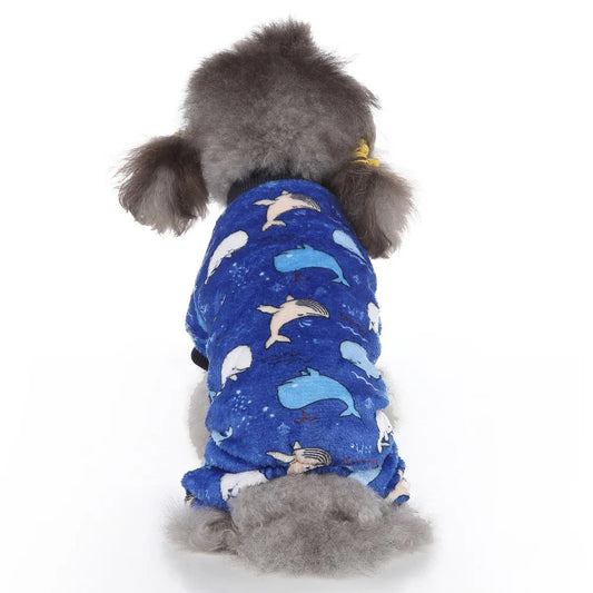 Eco-Friendly Kawaii Dog Jumpsuit Winter Halloween Pet Clothing