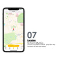 Indlæs billede i gallerifremviser, Miljøvenlig Bærbar Tracker Bluetooth Anti Lost Record Pet GPS
