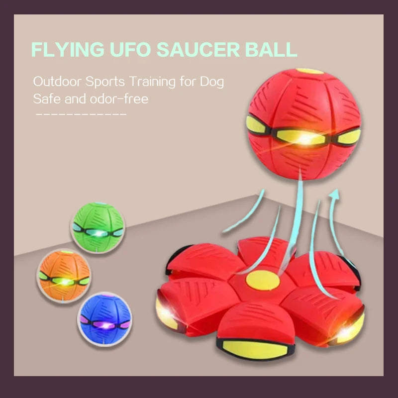 Pet Flying UFO Saucer Ball