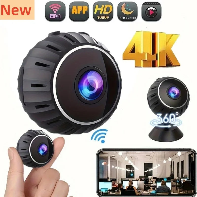 ידידותית לסביבה 1080P אלחוטי Wi-Fi 4k HD מצלמה קטנה לראיית לילה מצלמה לחיות מחמד