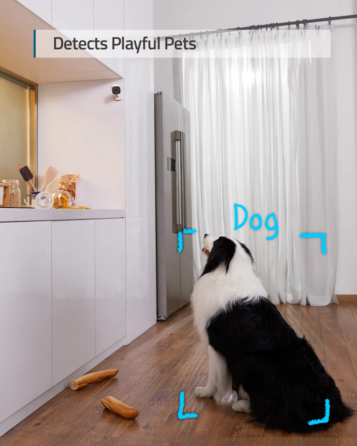 ידידותית לסביבה Eufy Security Solo Indoor C24 IP Wi-Fi 2K דו כיווני אודיו ראיית לילה מצלמת חיות מחמד