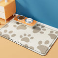 Load image into Gallery viewer, Eco-Friendly Absorbent Cute Food and Water Bowl Placemat No Stains Pet Feeding Mat
