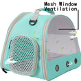 Load image into Gallery viewer, Eco-Friendly Portable Clear Transport Cage Reptile Travel Bag Small Pet Carrier
