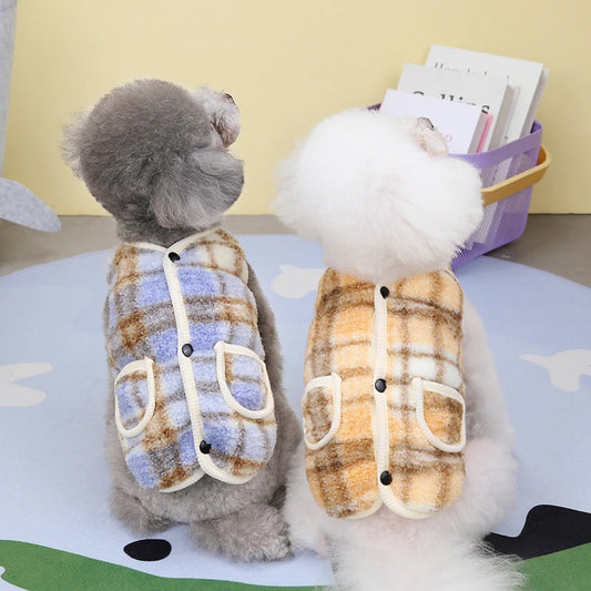 Eco-Friendly Warm Coat Kitten Coat Vest Costumes Outfits Pet Clothing