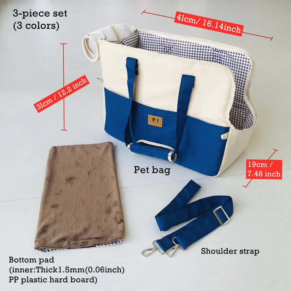 Eco-Friendly Portable Shoulder Hand Bag Seat Nonslip Safe Small Pet Carrier