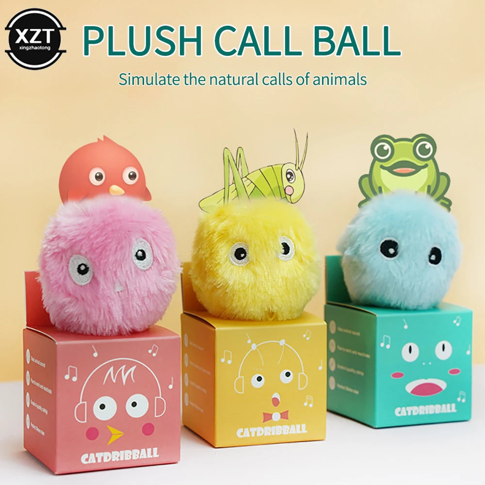  Ball Plush Pet Toy 