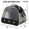 Load image into Gallery viewer, Eco-Friendly Portable Clear Transport Cage Reptile Travel Bag Small Pet Carrier
