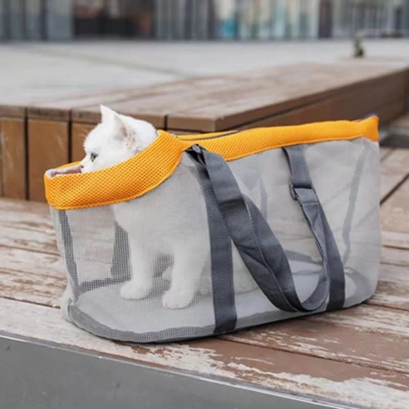 Eco-Friendly Mesh Foldable Handbag Purse Pet Carrier