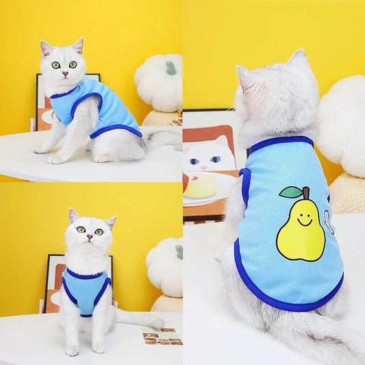 Eco-Friendly Summer Puppy Vest Cooling T-Shirt Pet Clothing