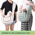 Load image into Gallery viewer, Eco-Friendly Washable Corduroy Breathable Travel Shoulder Bag Small Pet Carrier
