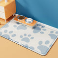 Load image into Gallery viewer, Eco-Friendly Absorbent Cute Food and Water Bowl Placemat No Stains Pet Feeding Mat
