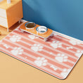 Load image into Gallery viewer, Eco-Friendly Absorbent Cute Food and Water Bowl Placemat No Stains Pet Feeding Mat
