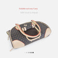 Load image into Gallery viewer, Eco-Friendly Luxury Transportation Tote Outdoor Foldable Portable Carrying Small Pet Carrier
