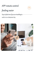 Indlæs billede i gallerifremviser, Miljøvenlig 5L automatisk automatisk dobbeltskål fjernbetjening Tidsindstillet kvantitativ skål maddispenser med kamera smart foder til kæledyr
