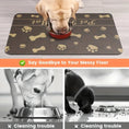 Afbeelding laden in Galerijviewer, Eco-Friendly No Stains Quick Dry Absorbent Drinking Feeding Placemat Pet Feed Mat
