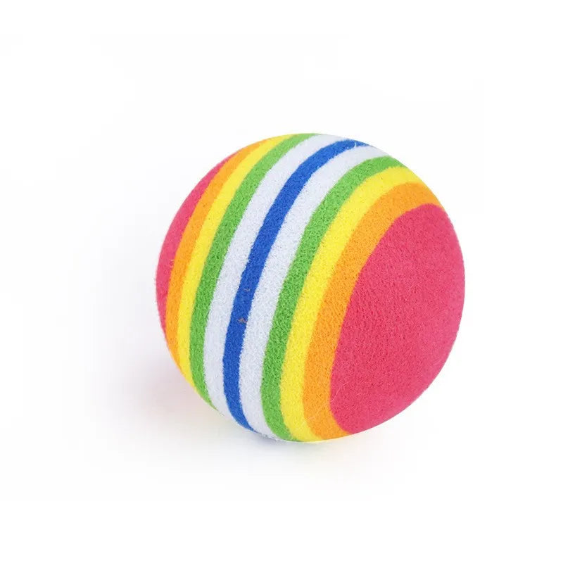 Rainbow Ball Cat Toy 