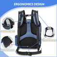 Load image into Gallery viewer, Eco-Friendly Double Shoulder Backpack Sturdy Frame Breathable Foldable Travel Set Pet Carrier
