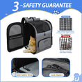 Load image into Gallery viewer, Eco-Friendly Double Shoulder Backpack Sturdy Frame Breathable Foldable Travel Set Pet Carrier
