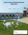 Indlæs billede i gallerifremviser, Miljøvenlig Reolink 4K 8MP-kamera IK10 Sikkerhedsbeskyttelse 5X Optisk Zoom Nattesyn Vandtæt udendørs Dome-kæledyrskamera
