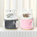 Load image into Gallery viewer, Eco-Friendly Cute Outdoor Travel Backpack Winter Warm Small Pet Carrying
