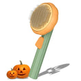 Load image into Gallery viewer, Eco-Friendly Grooming Cleaning Slicker Pumpkin Pet Brush
