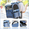 Load image into Gallery viewer, Eco-Friendly Double Shoulder Backpack Sturdy Frame Breathable Foldable Travel Set Pet Carrier
