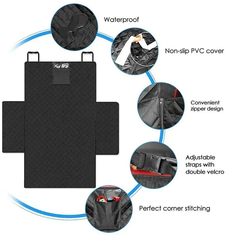 Eco-Friendly Waterproof Dog Car Transporter Travel Mat Pad