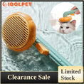 Load image into Gallery viewer, Eco-Friendly Grooming Cleaning Slicker Pumpkin Pet Brush
