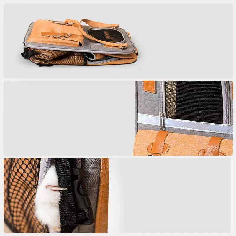 Eco-Friendly New Large Capacity Portable Travel Backpack Pet Carrier