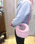 Load image into Gallery viewer, Eco-Friendly Cute Travel Warm Carry Pouch Bag Small Pet Carrier
