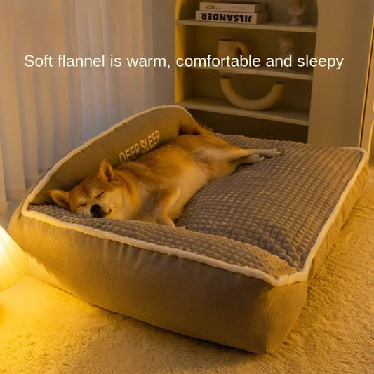 Eco-Friendly Comfortable Warm Thickened Autumn and Winter Kennel Pet Bed