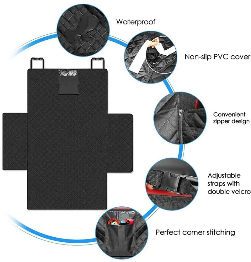 Eco-Friendly Waterproof Dog Car Transporter Travel Mat Pad