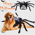 טען תמונה למציג הגלריה, Halloween Skull Head Spider Cosplay Costume Pet Toy
